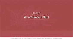 Desktop Screenshot of globaldelight.com